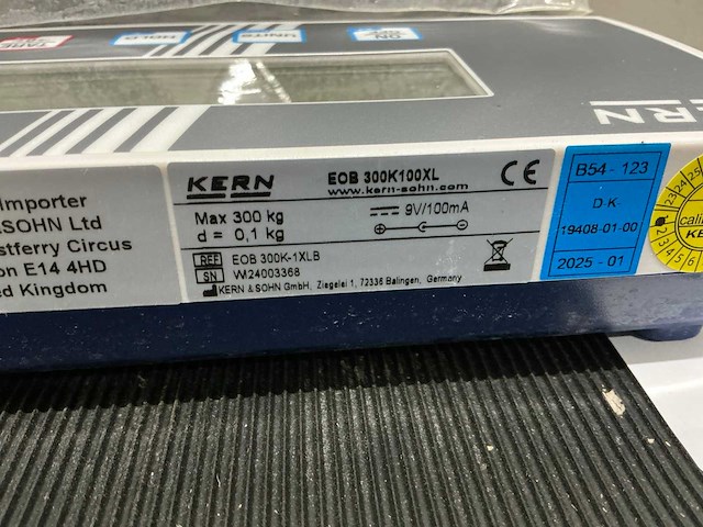 Kern eob 300k 100 xl weegschaal - afbeelding 4 van  4