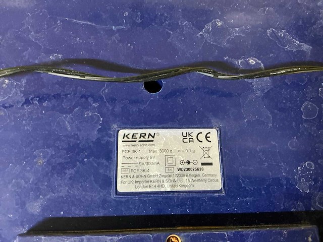 Kern fcf 3k-4 weegschaal - afbeelding 3 van  3