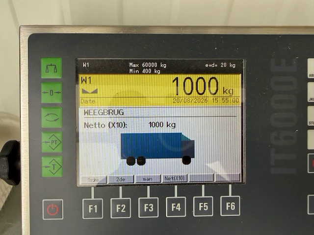 Kern ijkgewicht 1 ton - afbeelding 4 van  4