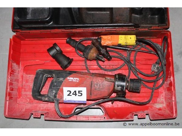 Kernboormachine - hilti - dd 150-u toebehoren - afbeelding 1 van  2