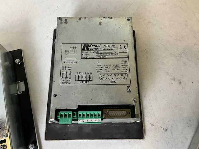 Kernel sistemi vts804 bedieningspaneel (3x) - afbeelding 6 van  7