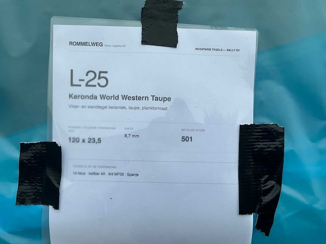 Keronda world western taupe vloertegel (501x) - afbeelding 2 van  3