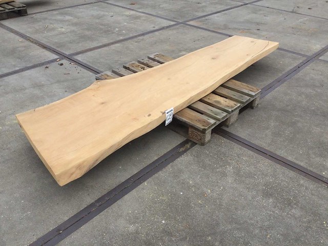 Kersen tafelblad 2600x580x60 - afbeelding 1 van  8