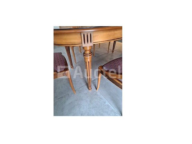 Kersenboom - eetkamer (dressoir, tafel, 6 stoelen) - afbeelding 9 van  9