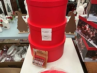 Kerst- & seizoensartikelen cadeau verpakkingsbox (10x) - afbeelding 2 van  2
