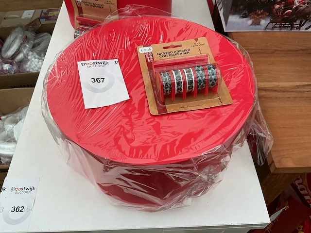 Kerst- & seizoensartikelen cadeau verpakkingsbox - afbeelding 1 van  1