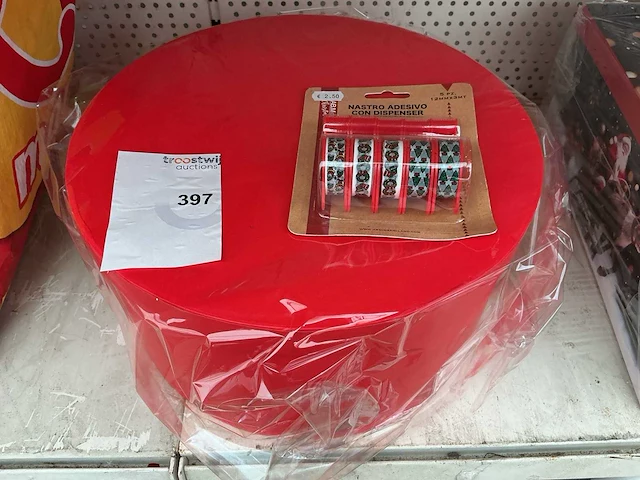 Kerst- & seizoensartikelen cadeau verpakkingsbox - afbeelding 1 van  1