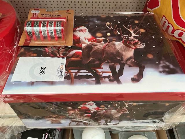 Kerst- & seizoensartikelen cadeau verpakkingsbox - afbeelding 1 van  1