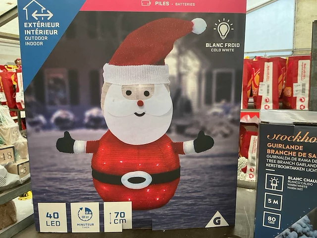Kerst- & seizoensartikelen decoratie (3x) - afbeelding 3 van  4