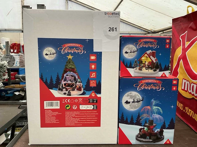 Kerst- & seizoensartikelen decoratie (3x) - afbeelding 1 van  2