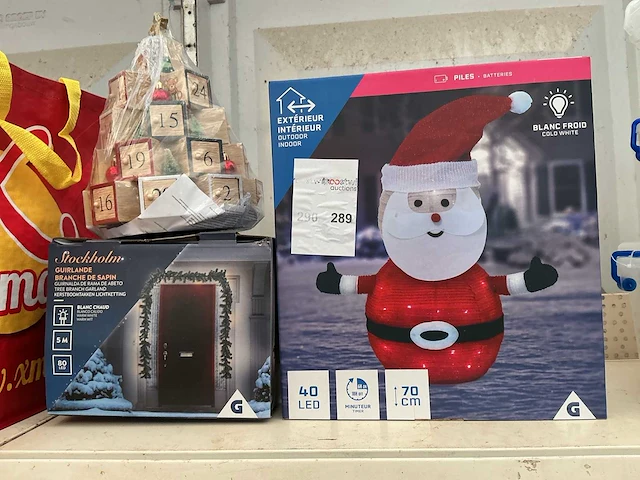 Kerst- & seizoensartikelen decoratie (3x) - afbeelding 1 van  3