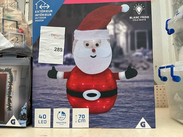 Kerst- & seizoensartikelen decoratie (3x) - afbeelding 2 van  3
