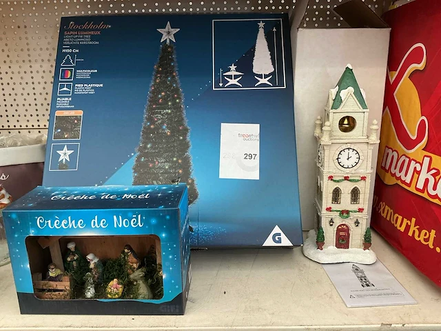 Kerst- & seizoensartikelen decoratie (3x) - afbeelding 1 van  4