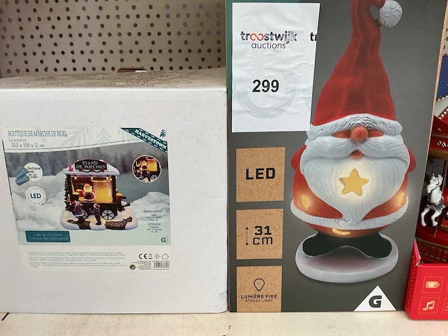 Kerst- & seizoensartikelen decoratie (3x) - afbeelding 2 van  3