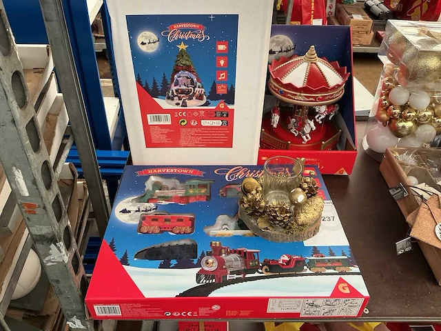 Kerst- & seizoensartikelen decoratie (4x) - afbeelding 1 van  1