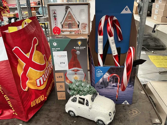 Kerst- & seizoensartikelen decoratie (4x) - afbeelding 1 van  2