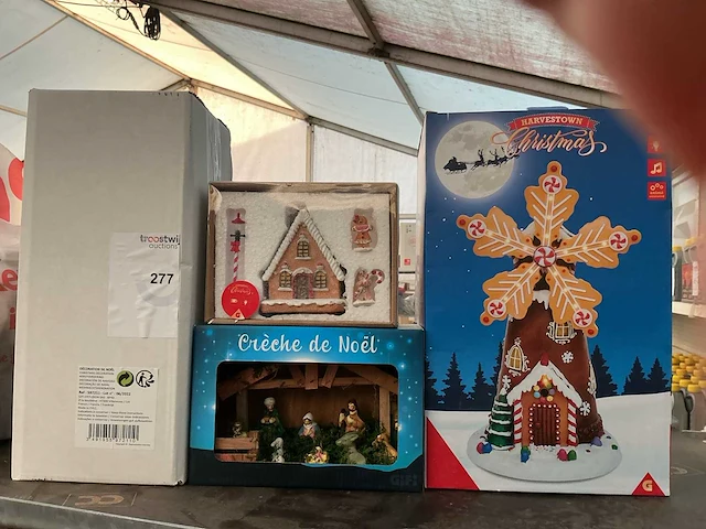 Kerst- & seizoensartikelen decoratie (4x) - afbeelding 1 van  3