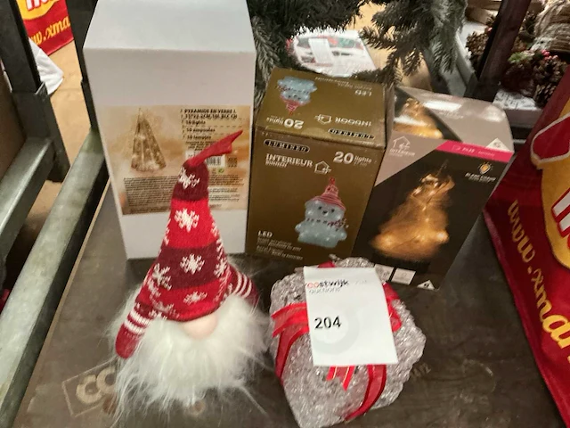 Kerst- & seizoensartikelen decoratie (5x) - afbeelding 1 van  2