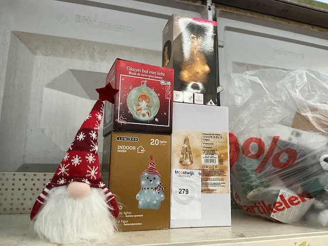 Kerst- & seizoensartikelen decoratie (5x) - afbeelding 2 van  2