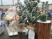 Kerst- & seizoensartikelen decoratie (6x)
