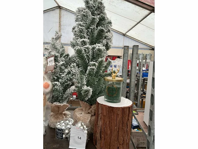 Kerst- & seizoensartikelen decoratie (6x) - afbeelding 2 van  3