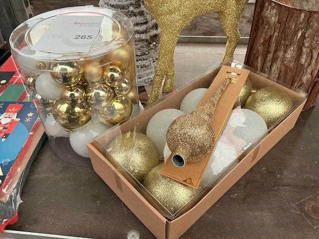 Kerst- & seizoensartikelen decoratie (6x) - afbeelding 1 van  4