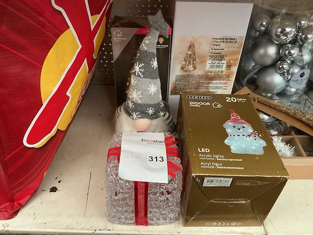 Kerst- & seizoensartikelen decoratie (6x) - afbeelding 1 van  2
