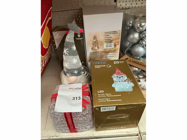 Kerst- & seizoensartikelen decoratie (6x) - afbeelding 2 van  2