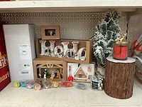 Kerst- & seizoensartikelen decoratie (8x)