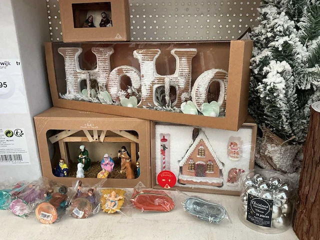Kerst- & seizoensartikelen decoratie (8x) - afbeelding 4 van  4