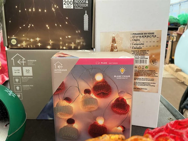 Kerst- & seizoensartikelen decoratie (9x) - afbeelding 2 van  2