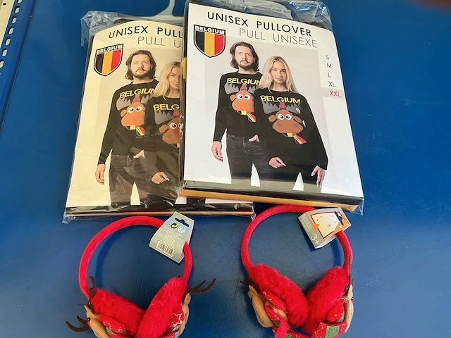Kerst- & seizoensartikelen kleding (4x) - afbeelding 1 van  3