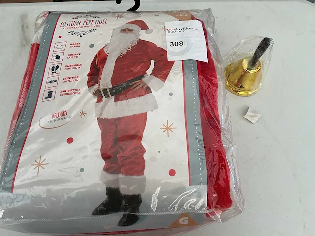 Kerst- & seizoensartikelen kleding kerstman - afbeelding 1 van  2