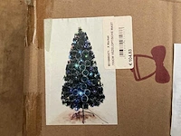 Kerst- & seizoensartikelen kunstkerstboom inclusief led verlichting
