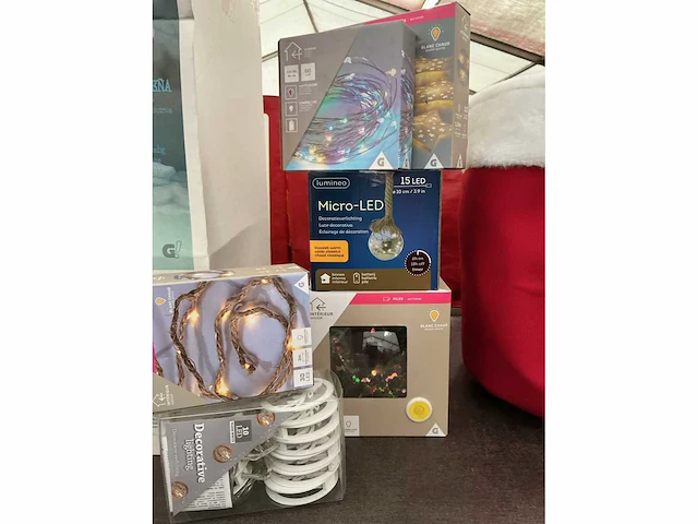Kerst- & seizoensartikelen led decoratie (7x) - afbeelding 3 van  3