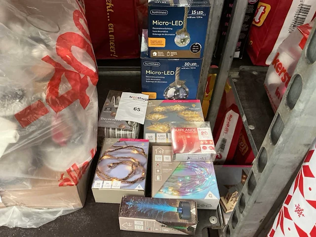 Kerst- & seizoensartikelen led decoratie (8x) - afbeelding 1 van  2