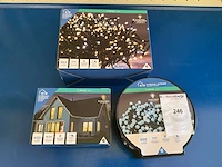 Kerst- & seizoensartikelen led slingers (3x) - afbeelding 1 van  1