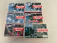 Kerst- & seizoensartikelen led slingers (6x)