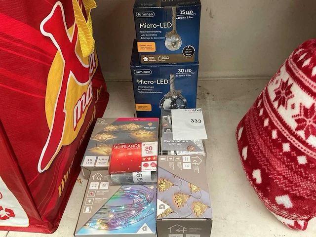 Kerst- & seizoensartikelen led slingers (7x) - afbeelding 3 van  3