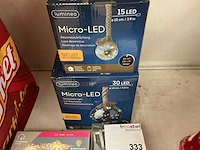 Kerst- & seizoensartikelen led slingers (7x) - afbeelding 2 van  3