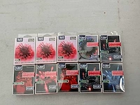 Kerst- & seizoensartikelen led slingers op batterij (10x) - afbeelding 1 van  1