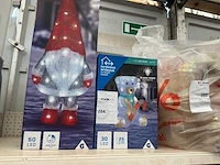Kerst- & seizoensartikelen led verlichte kerstfiguren (2x) - afbeelding 2 van  3