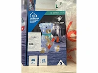 Kerst- & seizoensartikelen led verlichte kerstfiguren (2x) - afbeelding 1 van  3