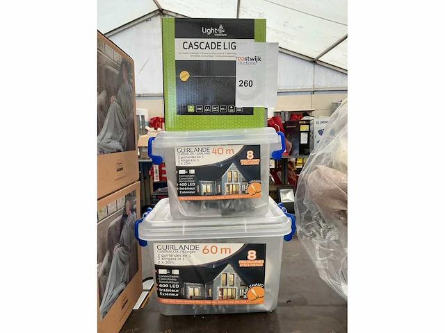 Kerst- & seizoensartikelen led verlichting (3x) - afbeelding 1 van  2