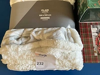Kerst- & seizoensartikelen plaid (4x) - afbeelding 4 van  4