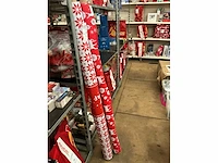 Kerst- & seizoensartikelen rol plastic tafellaken (3x) - afbeelding 3 van  3