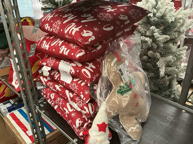 Kerst- & seizoensartikelen sierkussens (8x) - afbeelding 1 van  2