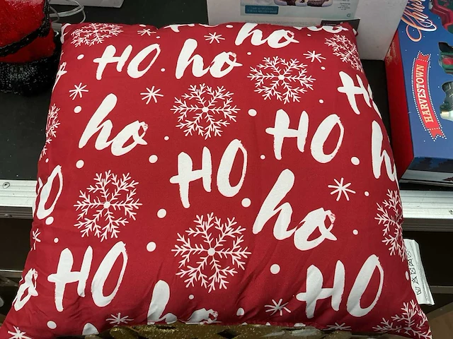 Kerst- & seizoensartikelen sierkussens (8x) - afbeelding 1 van  2