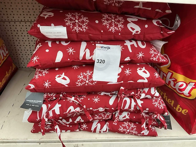 Kerst-& seizoensartikelen sierkussens (8x) - afbeelding 2 van  2