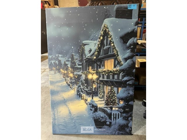 Kerst schilderijen - afbeelding 3 van  4
